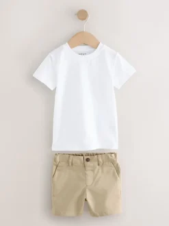 Next Rayures neutres - Ensemble blazer, t-shirt et short (3mois9ans) Best