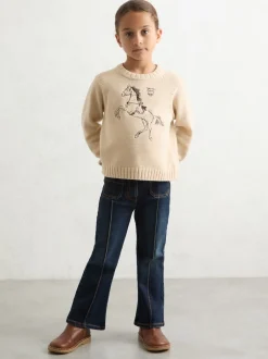 Reiss - Sakura - Jean évasé à poches plaquées Hot