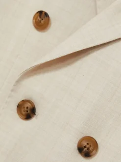 Reiss Belmont J Double boutonnage Textured Blazer With Wool New