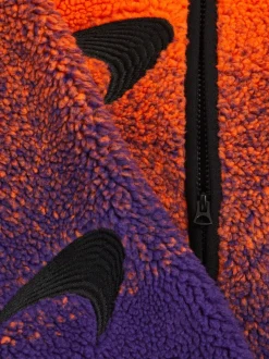 Reiss Drift Unisexe Fit McLaren F1 Team Ombré Fleece Veste Hot