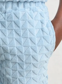 Reiss Piro Short texturé en tissu éponge Online