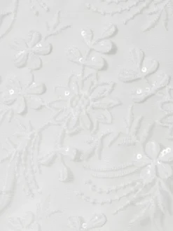 Reiss Robe de mariée brodée en tulle fleuri Clémentine Outlet