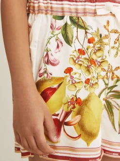 Reiss Sammie | Short NYBG en satin à imprimé floral Best