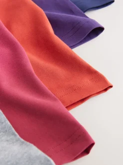 Next - Lot de 10 - Boxers avec ouverture sur le devant Rich bleu marine/violet/orange