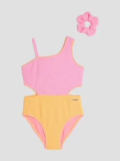 River Island Filles Maillot de bain texturé bloqué Sale