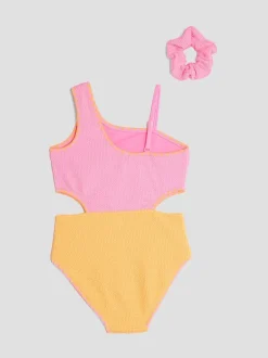 River Island Filles Maillot de bain texturé bloqué Sale