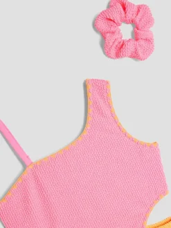River Island Filles Maillot de bain texturé bloqué Sale