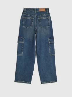 River Island Jean cargo ample à poche Clearance