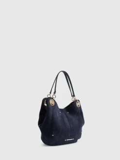 River Island Sac souple à œillets en suédine Best
