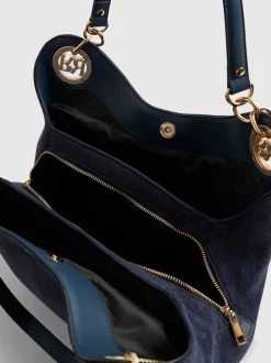 River Island Sac souple à œillets en suédine Best