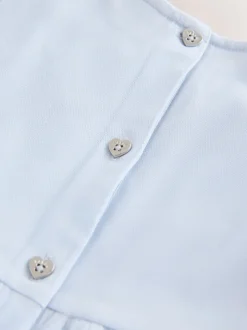 Baker by Ted Baker Robe bleue en maille brodée Clearance