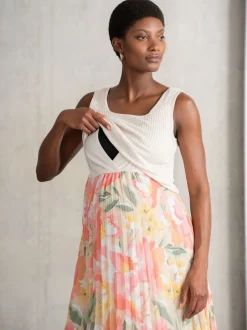 Seraphine Robe Crème de Grossesse avec surmatelas Hot