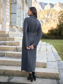Seraphine Robe de grossesse 100% laine mérinos en maille Best