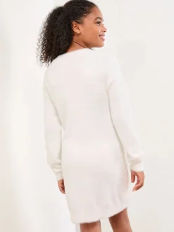 Lipsy Robe en maille à nœud (5-16ans) Clearance