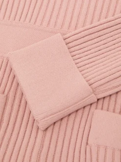 Reiss Robe patineuse Charlotte en maille côtelée Sale