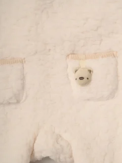 Rock-A-Bye Baby Boutique BÉBÉ Borg Blanc Salopettes Body et Chapeaux Ensemble 3 Pièces Online