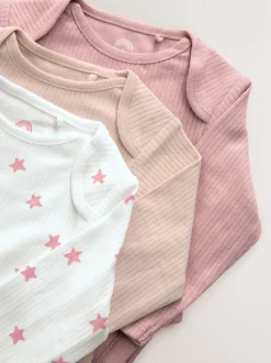 Next Rose - 3 Lot de bodys à manches longues pour bébé avec dysplasie de la hip Hot