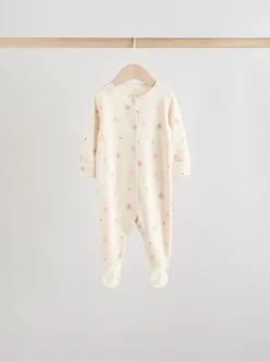 Next Rose - 7 Pack Baby Sleepsuits (0mths-3yrs) Discount