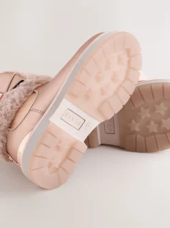 Baker by Ted Baker Rose - Bottes poignets en fausse fourrure avec nœud pour fille Online