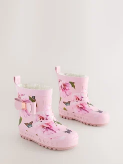 Baker by Ted Baker Rose - Bottes de bien-être doublées en fausse fourrure avec nœud pour fille Outlet