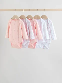 Next Rose - Body à manches longues bébé New