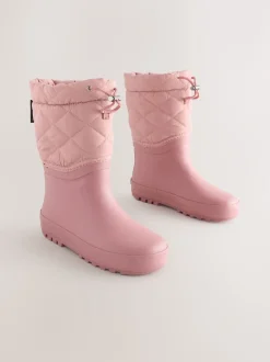 Next Rose - Bottes en caoutchouc Thinsulate doublées à revers Outlet