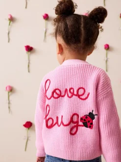 Next Rose - Cardigan Love Bug (3mois-7ans) Sale
