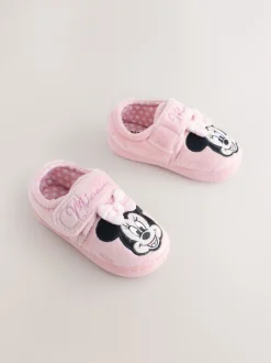 Next Rose - Chaussons Minnie Mouse à semelle coupée Sale