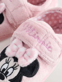 Next Rose - Chaussons Minnie Mouse à semelle coupée Sale