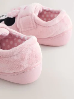 Next Rose - Chaussons Minnie Mouse à semelle coupée Sale