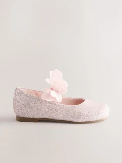 Next Rose - Chaussures grande occasion à bretelles papillon pailletées Clearance