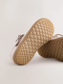 Next Rose - Chaussures premiers pas avec barre en T à fermeture par contact Hot