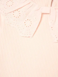 Angel & Rocket Rose - Chemisier Elise à manches longues avec col à nœud Outlet