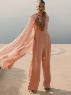 Reiss Rose - Combinaison cape ample Farley New