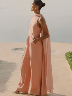 Reiss Rose - Combinaison cape ample Farley New