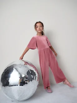 Next Rose - Combinaison en velours (3-16ans) Outlet