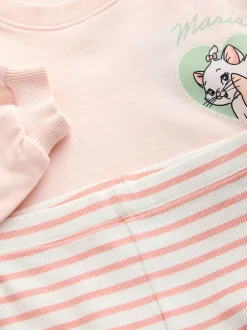 Next Rose - Disney Ensemble haut à Manches longues et Leggings Aristocats Marie (3mois-7ans) New