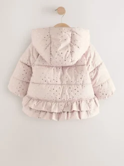 Next Rose - Doudoune Résistant à la douche avec ourlet à volants (3mois-7ans) Discount