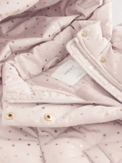 Next Rose - Doudoune Résistant à la douche avec ourlet à volants (3mois-7ans) Discount