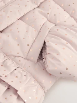 Next Rose - Doudoune Résistant à la douche avec ourlet à volants (3mois-7ans) Discount