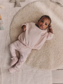 Next Rose - Ensemble 2 Pieces pour Sweat-shirt et Leggings BÉBÉ (0mois-2ans) Outlet