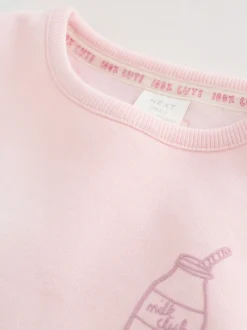 Next Rose - Ensemble 2 Pieces pour Sweat-shirt et Leggings BÉBÉ (0mois-2ans) Outlet