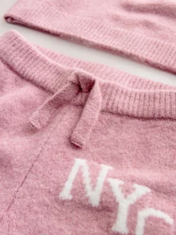 Next Rose - Ensemble confortable NYC en maille (3mois-7ans) Online