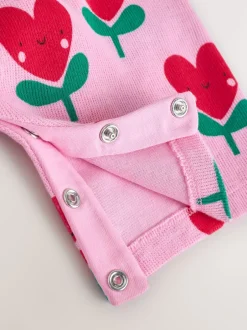 Next Rose - Ensemble de salopettes bébé et bodys à manches longues Ensemble 2 pièces (0mois-3ans) Outlet