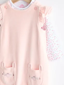 Next Rose - Ensemble salopette et body à manches longues pour bébé (0mths-2yrs) Online