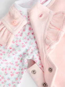 Next Rose - Ensemble salopette et body à manches longues pour bébé (0mths-2yrs) Online
