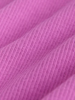 Next Rose - Haut côtelé à volants et manches longues (3mois à7ans) Clearance