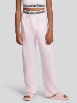Juicy Couture Rose - élastique Lounge Manches courtes Raccourci Gilet et Pyjamas Ample Outlet