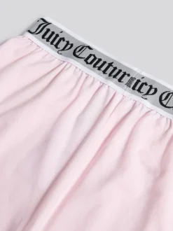Juicy Couture Rose - élastique Lounge Manches courtes Raccourci Gilet et Pyjamas Ample Outlet