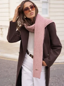 Lipsy Rose - écharpe côtelée scintillante Sale